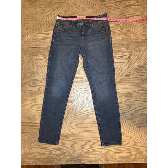 Democracy Ab Solution Mid Rise Skinny Stretch Indigo Blue Jeans Women’s Size 6 - Picture 7 of 7